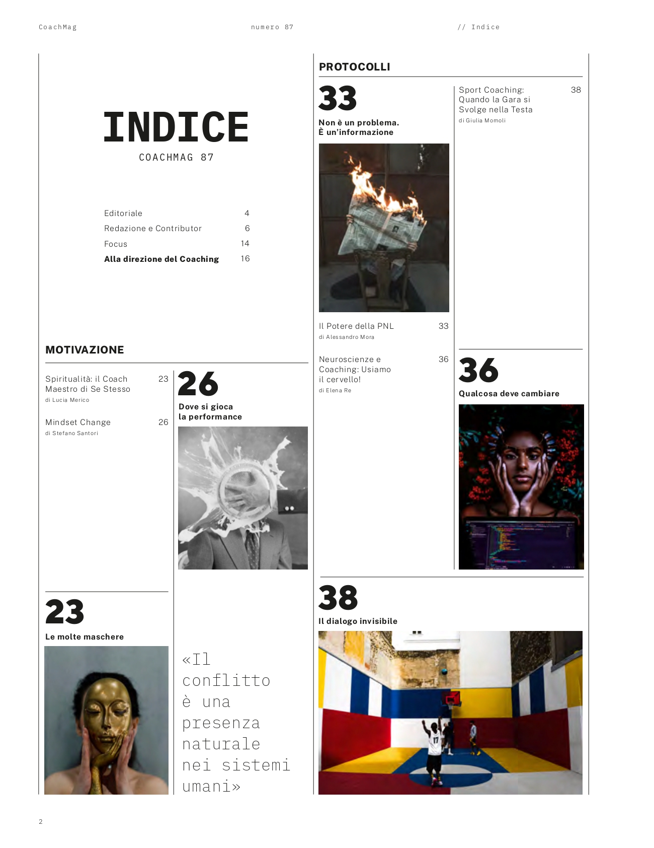 CoachMag n.87 - Coaching e conflitto: gestire tensioni senza spegnerle - immagine 2